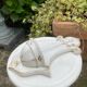 Old porcelain wall font