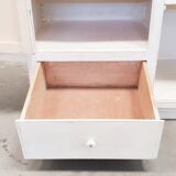 Vintage asymmetrical cabinet