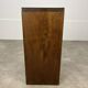 Art Deco corner unit in solid oak, corner cupboard