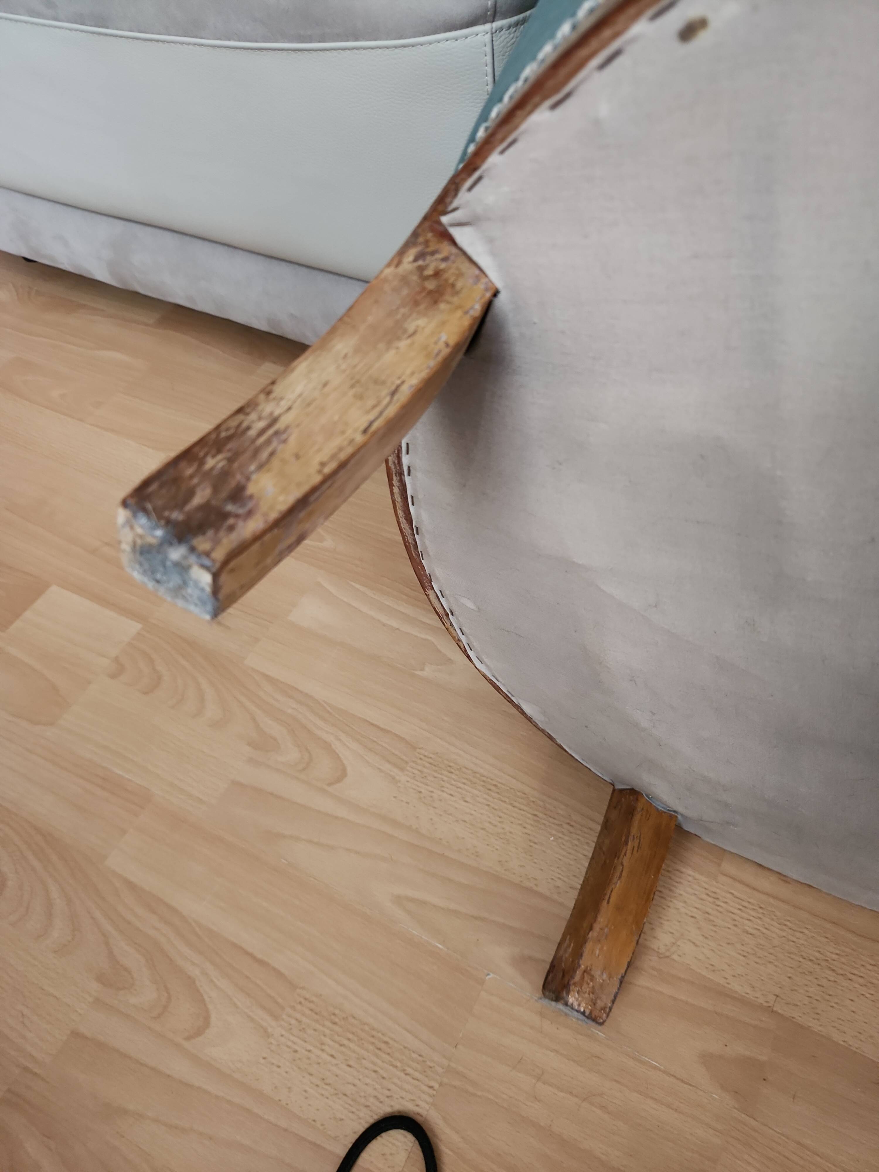 Art Deco Barrel Chair