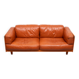 Stunning Leather 2.5 seater Sofa design by Pierluigi Cerri for poltrona fra