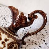 Austrian Bodenbach Gerbing & Stephan 1800s Pitcher Grecian Style Detail