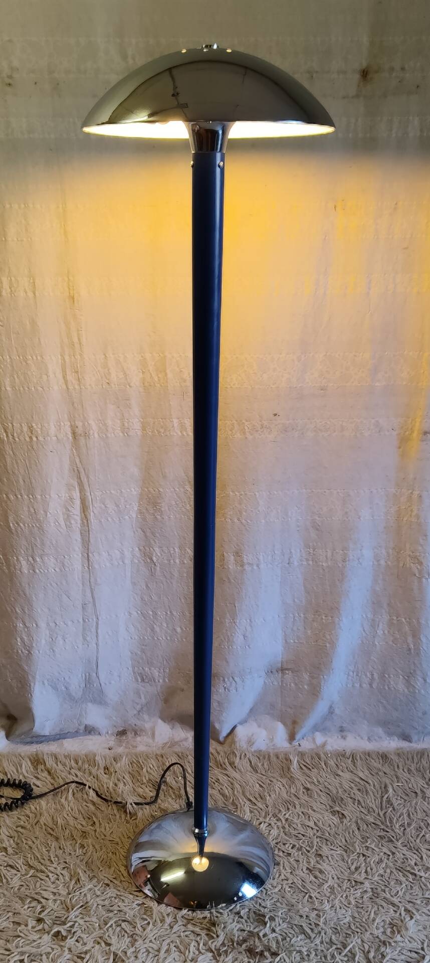 Lampadaire / liseuse style Art-Déco par Collins - design 80's