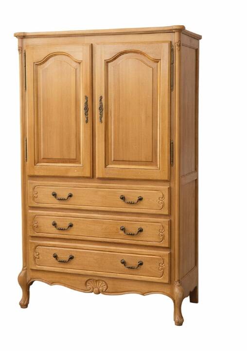 Buffet vintage en bois massif, très élégant
