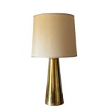 Conical brass table Lamp, Italy 1970