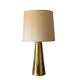 Conical brass table Lamp, Italy 1970