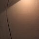 Mid century modern brass and perforated metal arc floor lamp, 1960s