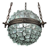 Antique style Art Nouveau chandelier with chains, Austria, 1890s