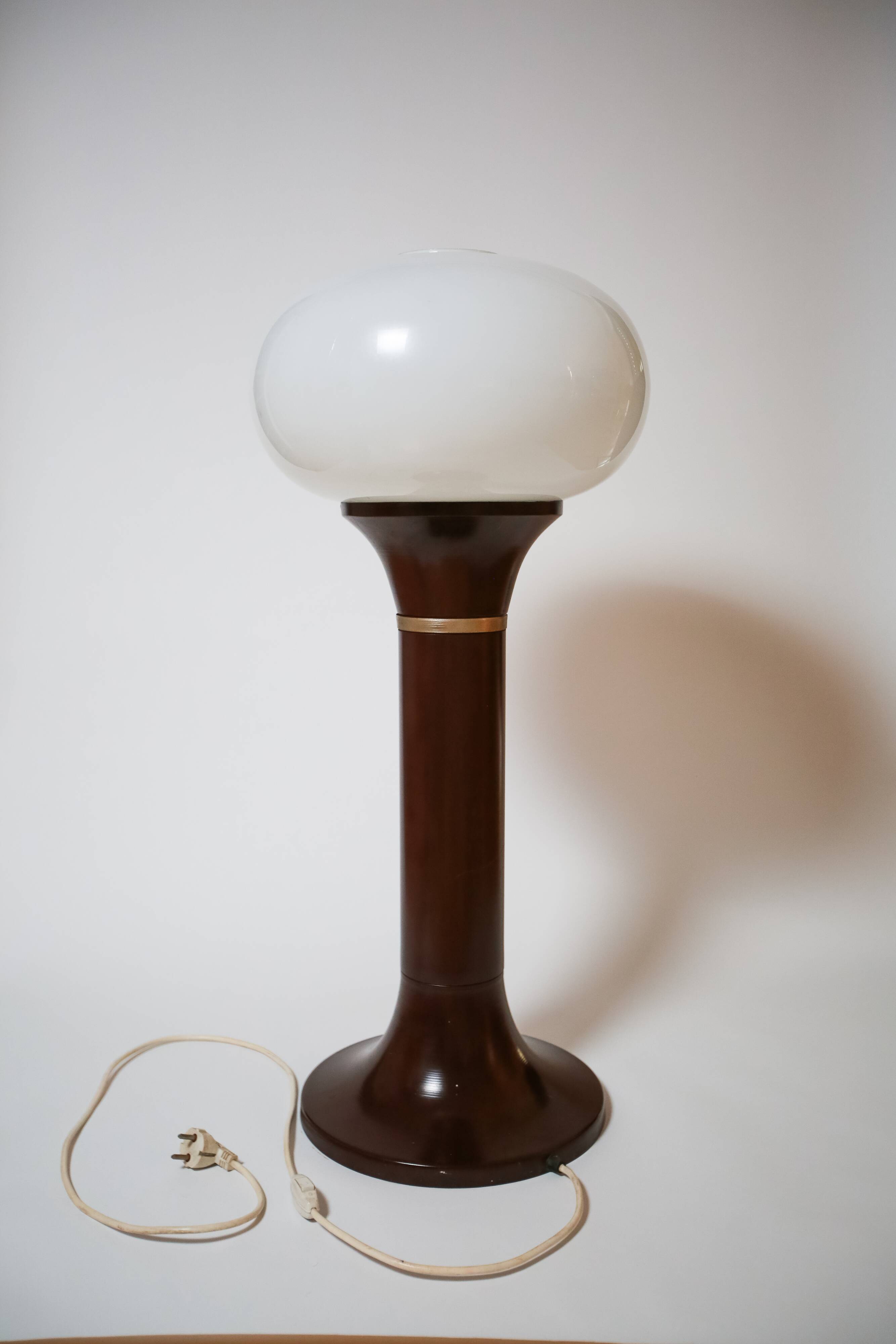 Vintage Space Age Floor Lamp: Sijaj Hrastnik, Yugoslavia, 1970