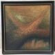 Gyurkovics Hunor “Utak” Roads Abstract Oil Painting, Hungary 1999