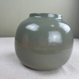 Celadon green vase