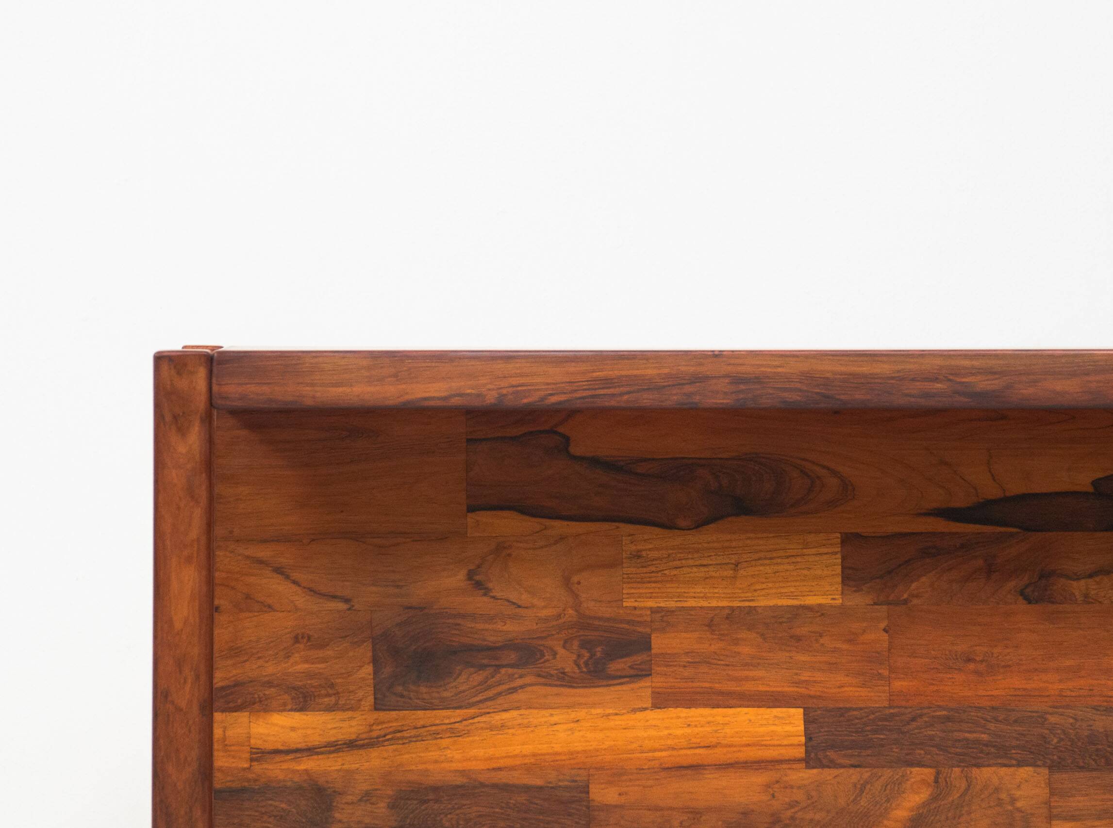 L’Atelier San Paolo rosewood writing desk by Jorge Zalszupin