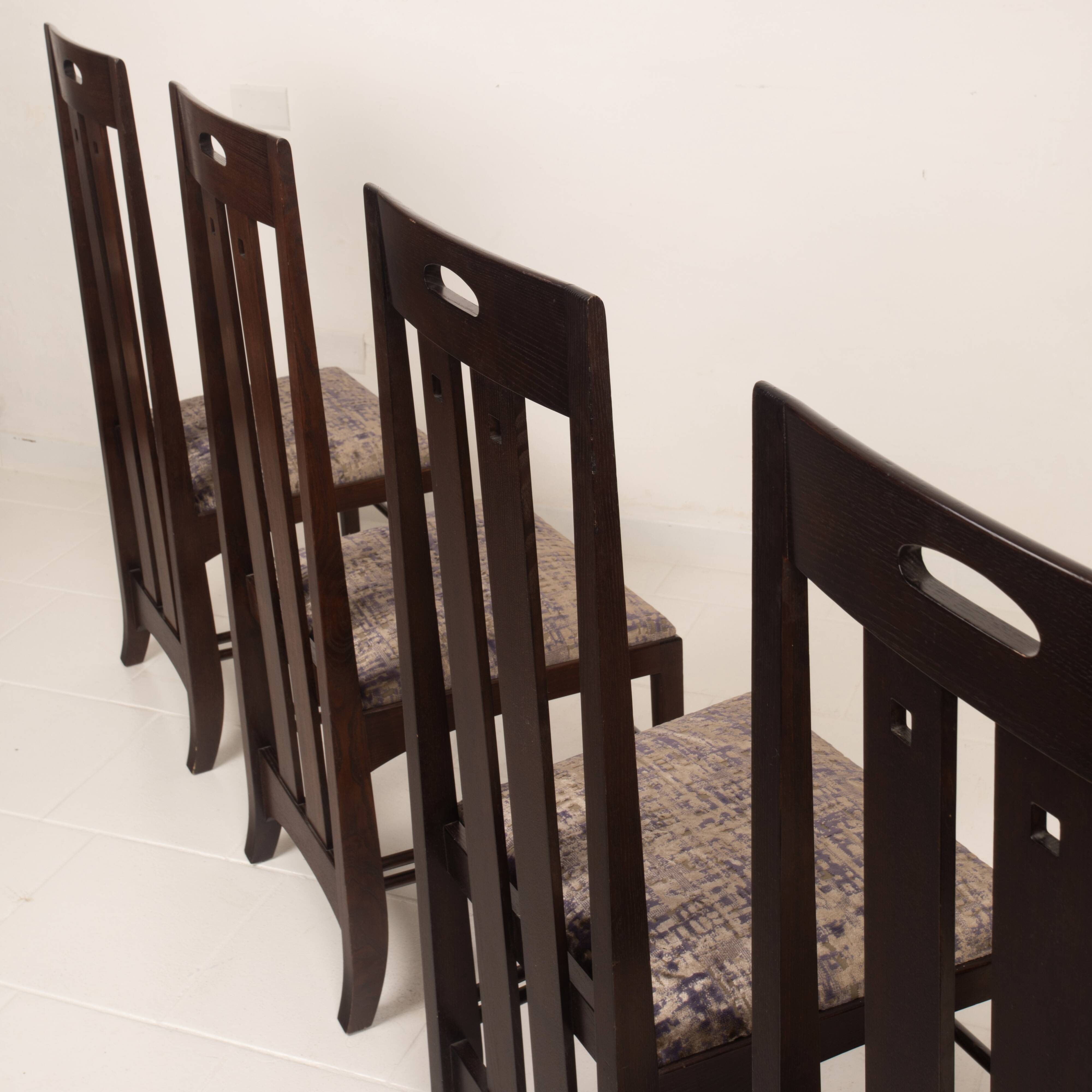 Chaises Ingram Low en bois de frêne au style de Glasgow de Charles Rennie Mackintosh pour Cass