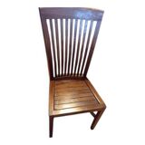 Solid wood chair