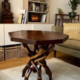 Coffee/side table - Brutalist - Wood - Very good condition