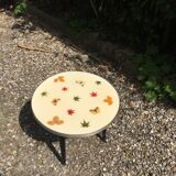 Table herbier en résine