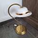 Vintage brass capeline lamp