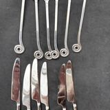 18-piece steel cutlery set