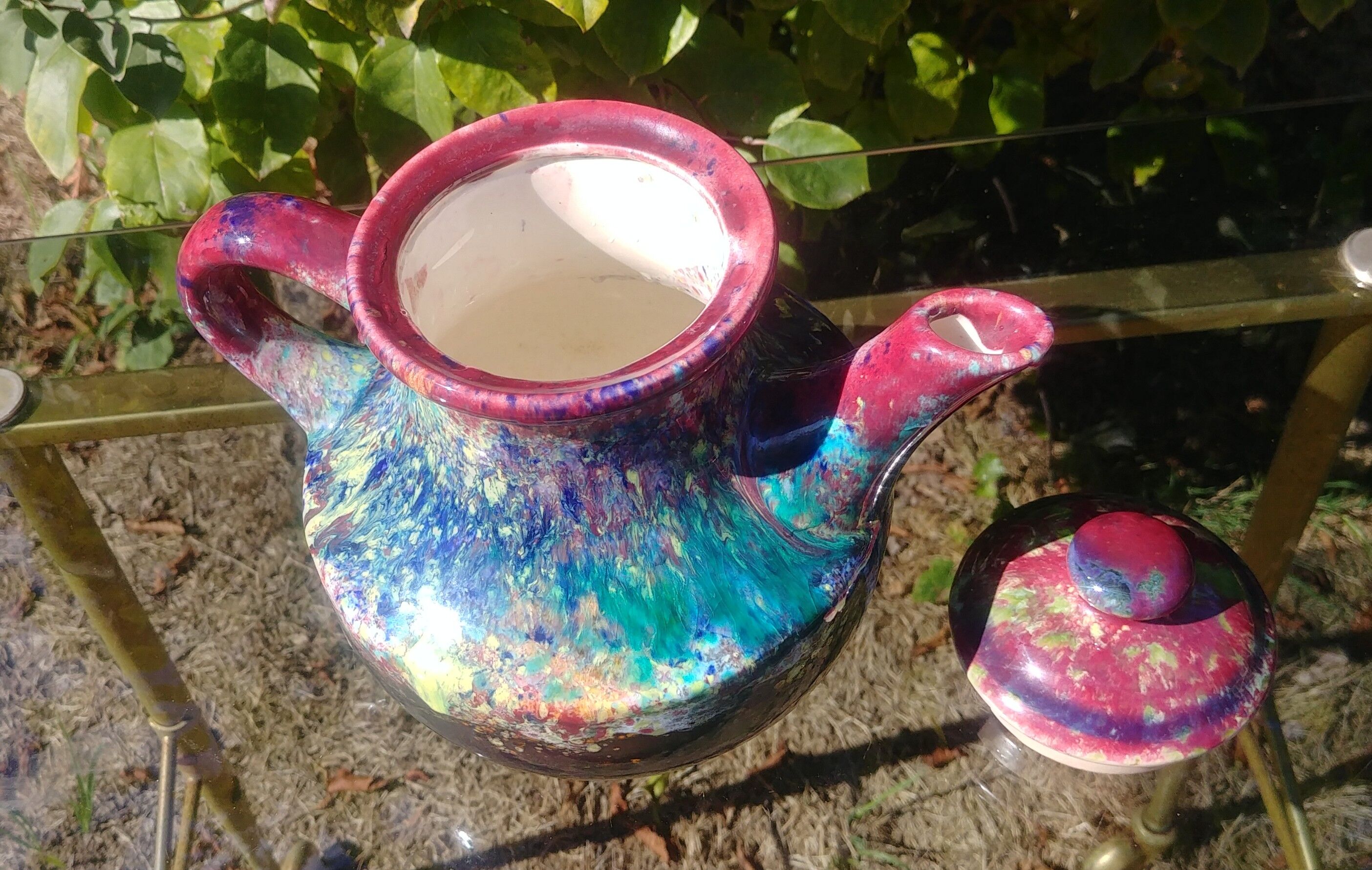 Tea maker signed Grès du Morvan years 50/60