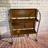 Vintage foldable service trolley