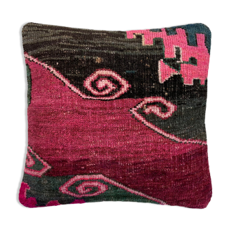 Vintage turkish rug cushion cover 45 x 45 cm