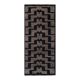 Vintage Turkish handmade rug 85x195 cm