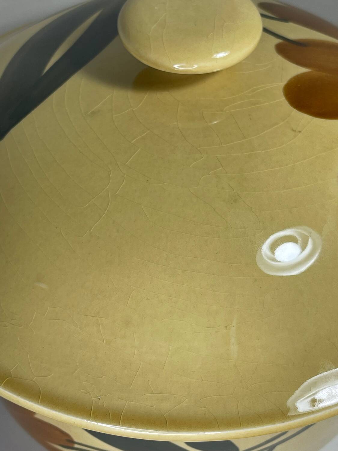 Gien earthenware tureen and gravy bowl set, Tournesol collection