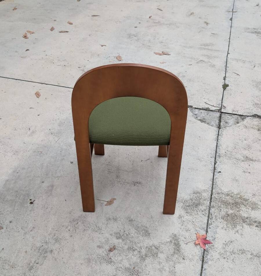 Set of 6 Arcadia chairs by Caraceni for Tagliabue, 70s