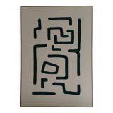 Tableau abstrait sur toile
