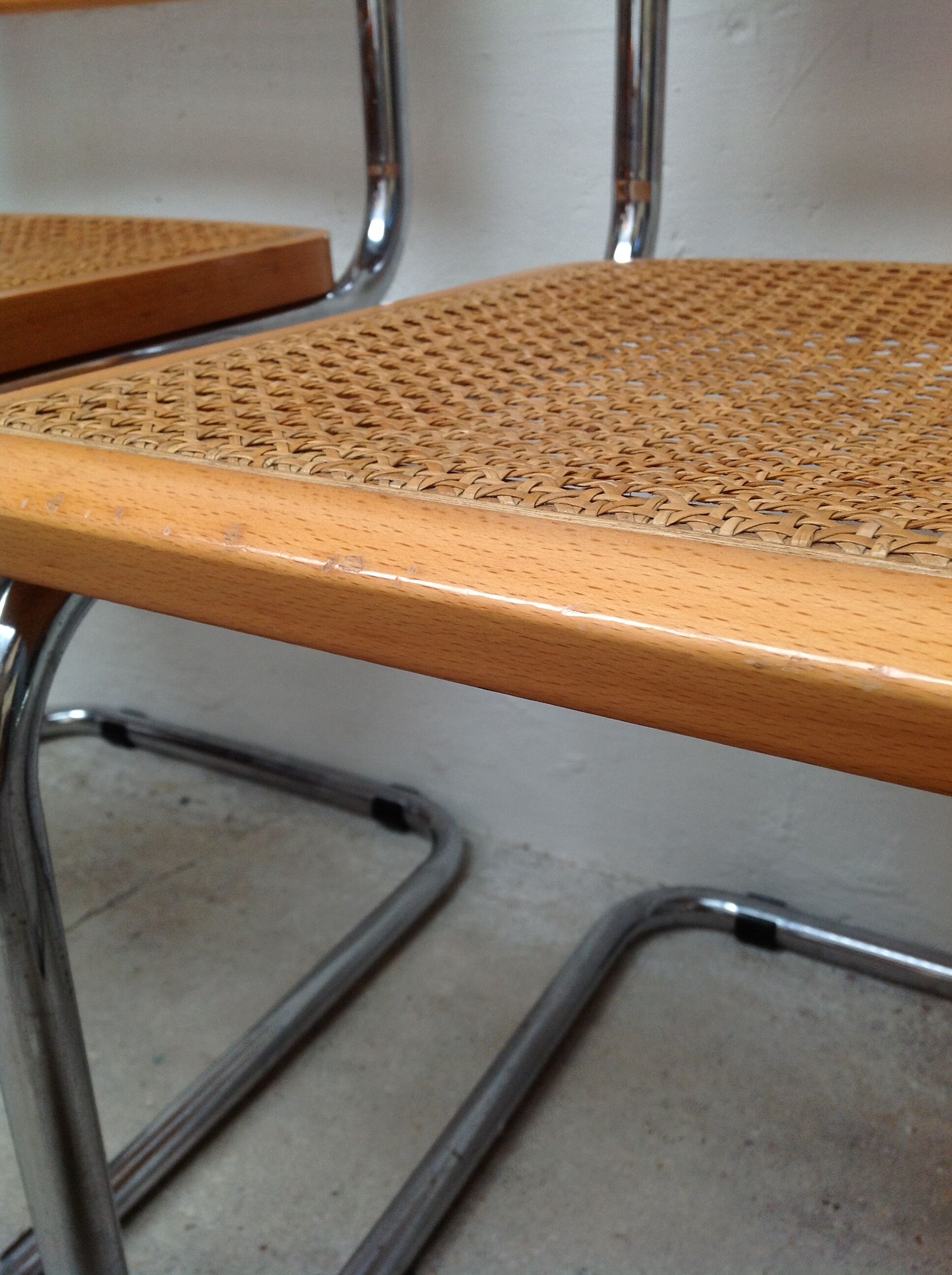 Chairs Marcel Breuer Cesca B32