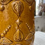 Vase jaune ocre Scheurich Germany