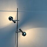 Lampe sur pied minimaliste de l’ère spatiale suisse du milieu du siècle par l'équipe SLZ pour Swisslamps International, années 1960