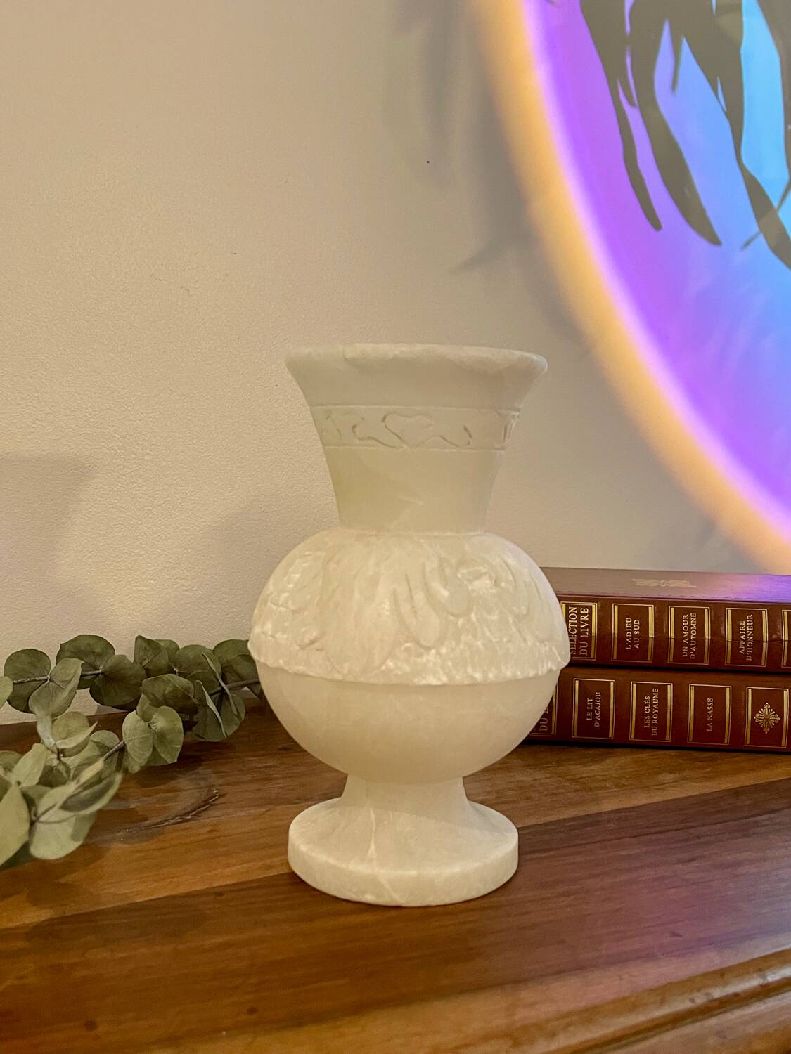 Alabaster vase