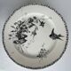 8 assiettes plates en terre de fer HB&Cie