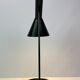 Black table lamp designed by Arne Jacobsen and manufactured by Louis Poulsen