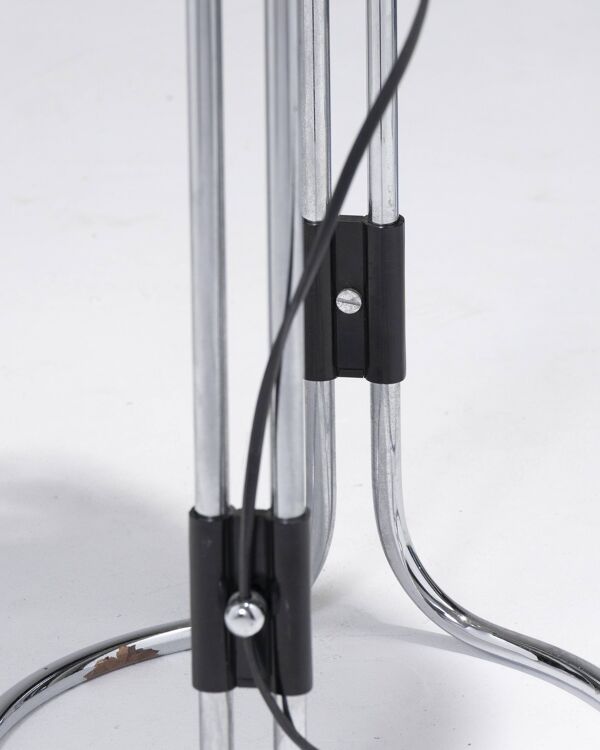 Lampadaire space age, andre ricard, metalarte, 1970s