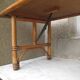 Table basse pliante en rotin