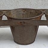 Planter of 3 zinc pots