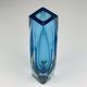 Blue Sommerso vase in Murano glass, 1970s