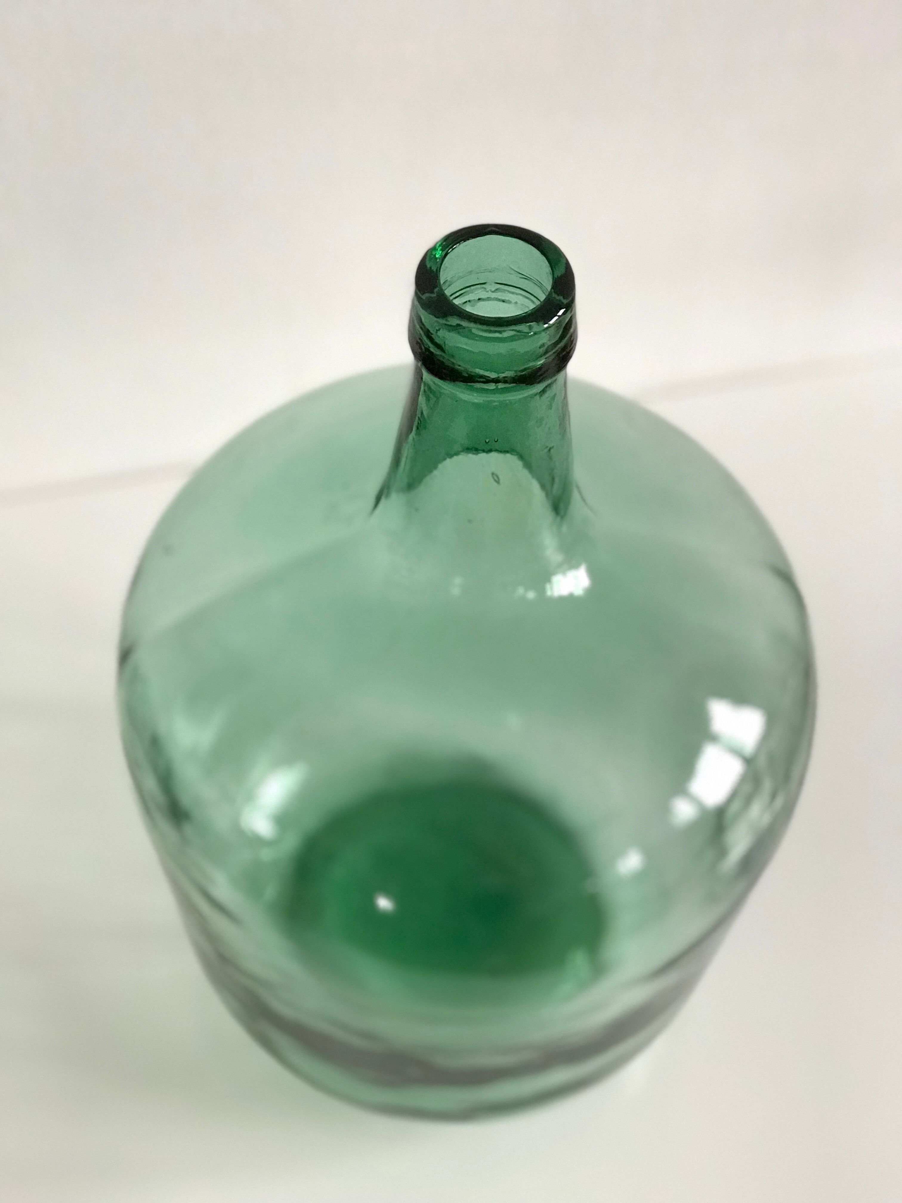 Dame Jeanne verre vert 40cm