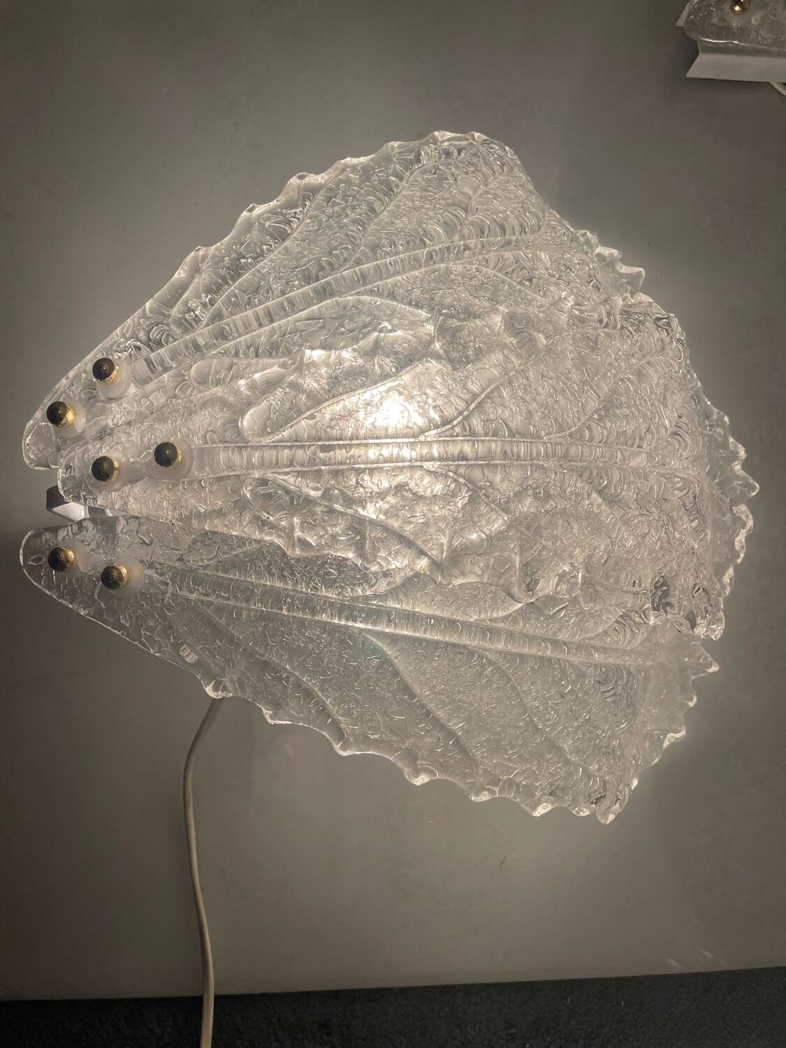 Large Murano Glass Sconces