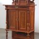 Vintage Antique Danish Solid mahogany Wood Cabinet, 1890s