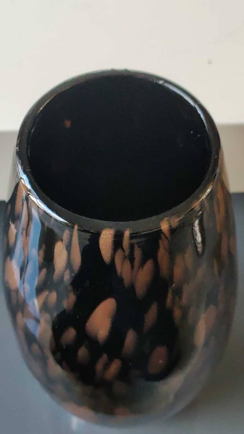 Venetian Murano blown glass vase by Carlo Nason, 1960s