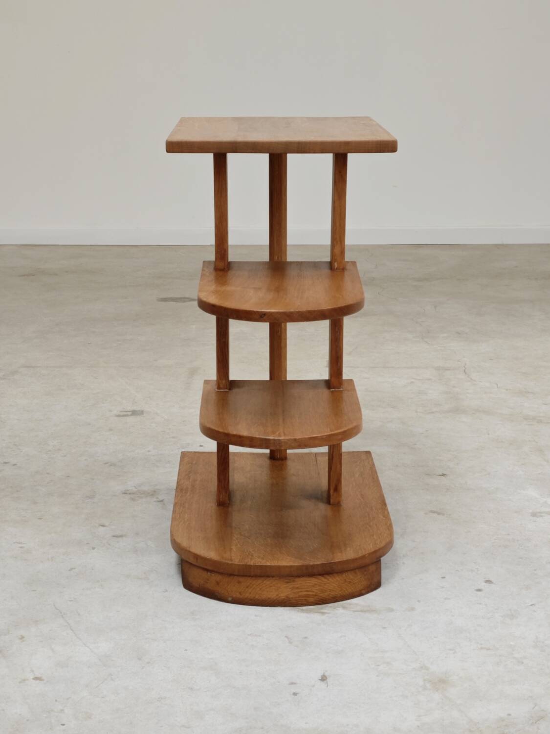 Asymmetrical Art Deco side table or pedestal table by Michel DUFFET 1930