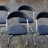 Set of 4 chairs, Italy 1970s