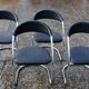 Ensemble de 4 chaises, Italie années 1970