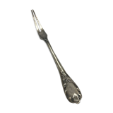 6 Christofle snail forks, Marly model, silver metal