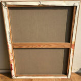 Abstract painting - oil on canvas - 93 x 74 cm