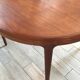 Scandinavian table Samcom design Arne Hovmand Olsen Denmark 60s