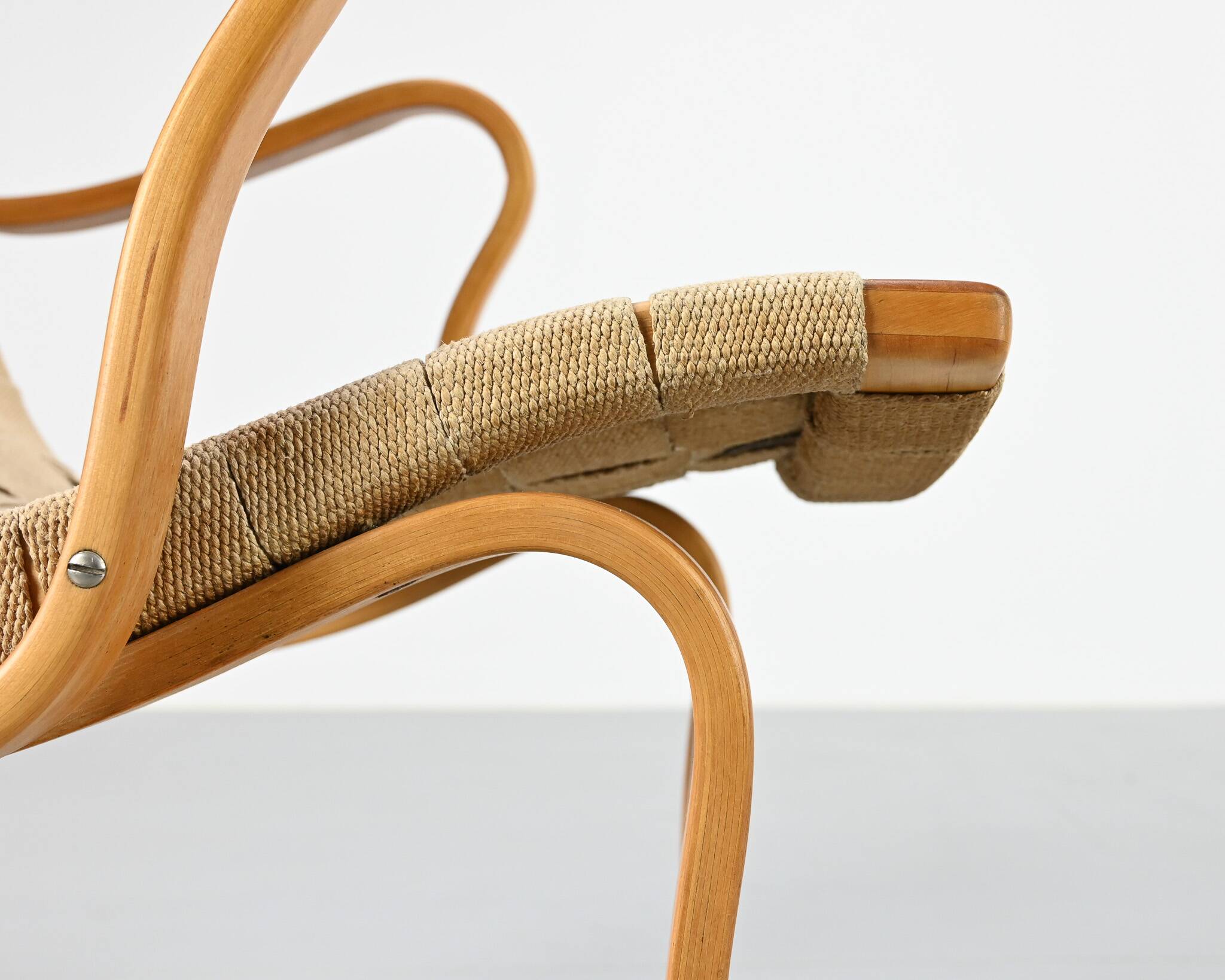 "Eva" armchair by Bruno Mathsson for Karl Mathsson, Denmark 1976
